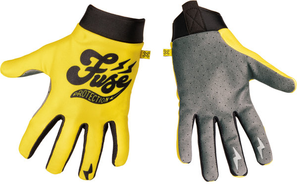 Fuse Protection Omega Handschuhe Cafe Gelb/Schwarz
