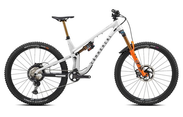 COMMENCAL META V5 SIGNATURE CLEAR SILVER 2023